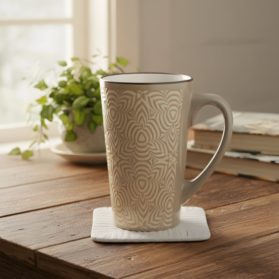 Porcelain Mug Set - 4 Pcs